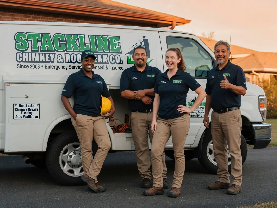 Chimney flashing repair company in Stacyville, ME